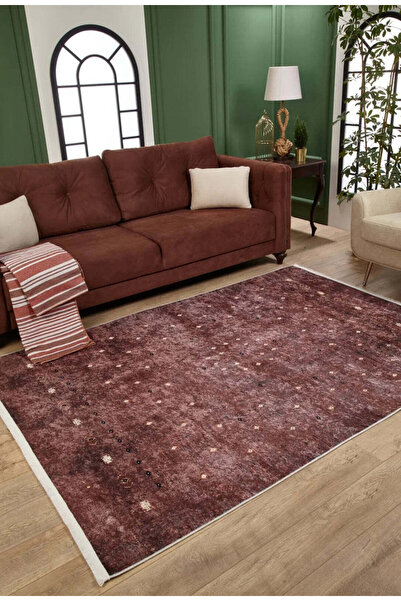 halinet Halı.Net Multi-Colored Modern Washable Non-Slip Living Room Carpet Ha...