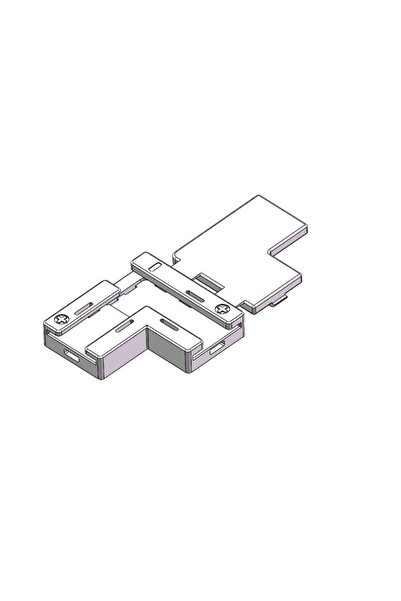 DELIGHT EXTENSION CONNECTOR "T/L" PT LED STRIP PCB 8MM IP20 12V/24V