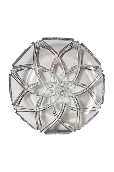 OEM Platou de sticlă hexagonal, 18,5 cm