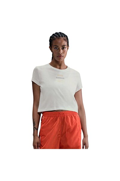 Nike Tricou sport de damă cu mânecă scurtă Classics+ SPD M