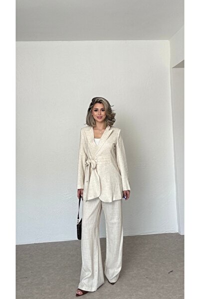 Nesil Bel Detailled Jacket- Pants
