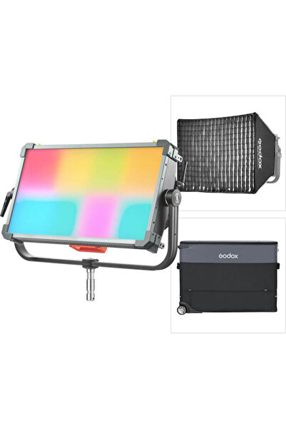 Godox P600R-K1 – KNOWLED 700W RGB LED Φωτιστικό Πάνελ (Σετ Ταξιδίου)