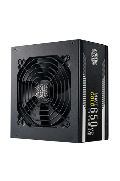Cooler Master مزود طاقة MWE Gold 650 V2 كامل التجهيز بمعيار 80 Plus Gold