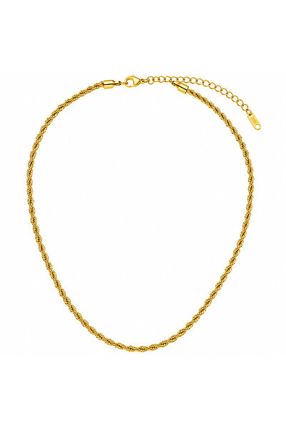 Selay Accessory Steel Burgu Chain Necklace