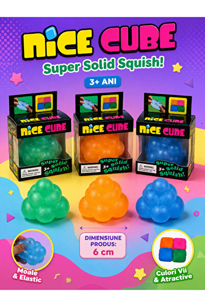 Squishy Jucarie Senzoriala Anti Stres, Piramida 6 cm, SLOW RISING