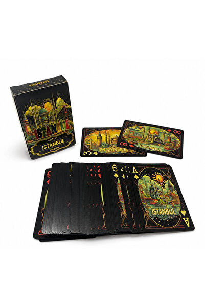 EASERA TİCARET Istanbul themed playing card alk5660
