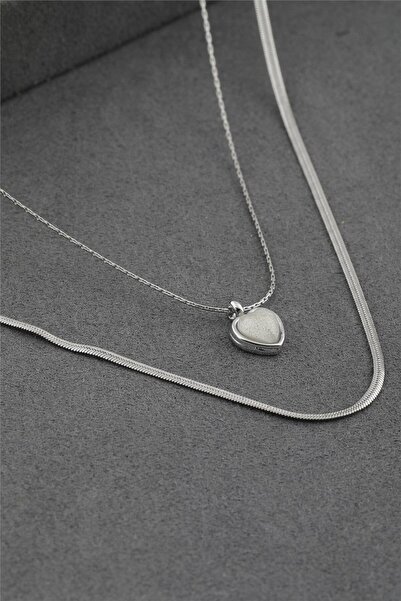 ÖZÇTAKI 316 L Stainless Steel - Anti-Allergic - Non-Tarnish - Steel Double Ch...