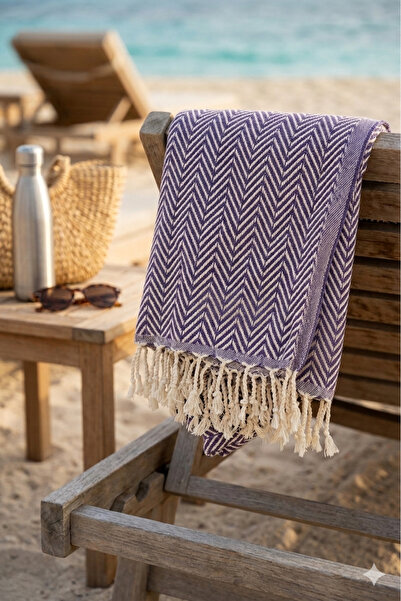 FUNNDY Beach Towel, 100% Cotton, XXL 100X180Cm, Summer