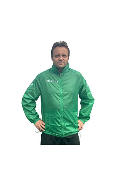 Givova Rain jacket RAIN BASICO 3XS, Green JG