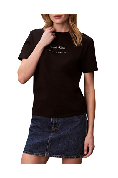 Calvin Klein Γυναικείο T-shirt Μαύρο LV047C811G-UB1
