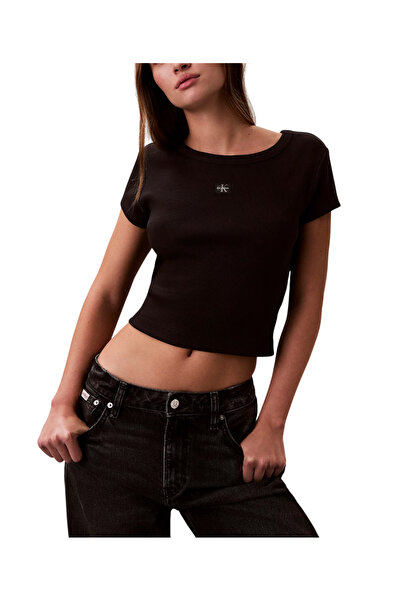 Calvin Klein Γυναικείο T-shirt Μαύρο LV047C200G-UB1