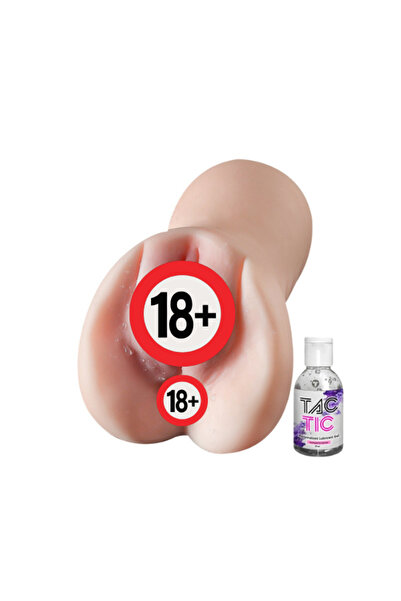 TACTIC 320gr İki İşlevli Gerçekçi Yapay Mastürbatör Jel Hediyeli - Gizli Gönderim