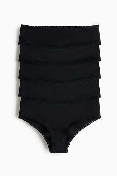 H&M 5-pack cotton hipster briefs