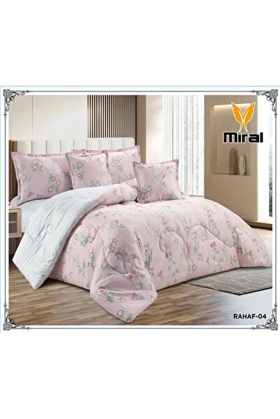 miral مفرش RAHAF صيفي منفوش نفر 4 قطع خفيف وفاخر 210*160