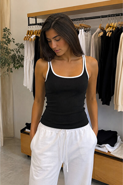 ulslu Çift Renk Top Crop