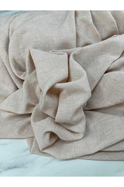 ipekkumaş Eva Linen Fabric Cream Color Our Product Is Sold by the Piece 1 Pie...