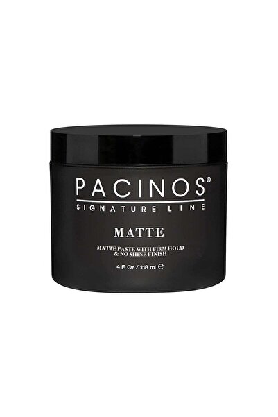 PACİNOS معجون شعر غير لامع - تثبيت قوي، بدون لمعان، شمع للتشكيل والتصفيف، تحد...