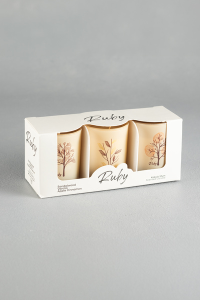 Shade Of Nature Kokulu Mum 3'lü Mini Set