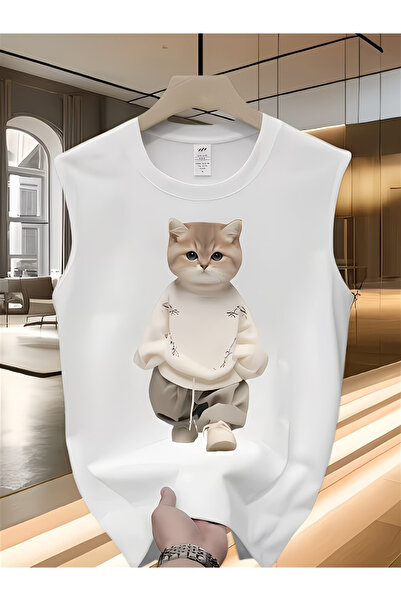 bellanova Men's oversized crew neck sleeveless t-shirt - longline