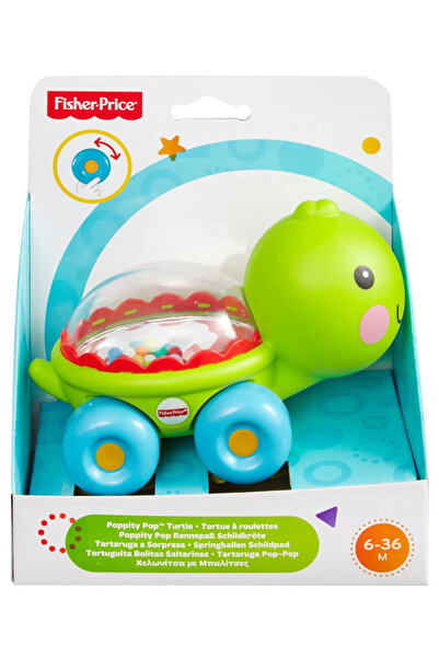 FISHER PRICE Jucărie broască țestoasă cu apăsare și rulare