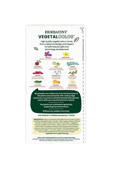 Herbatint Pachet Vegetal Culoare Roșu Cireș