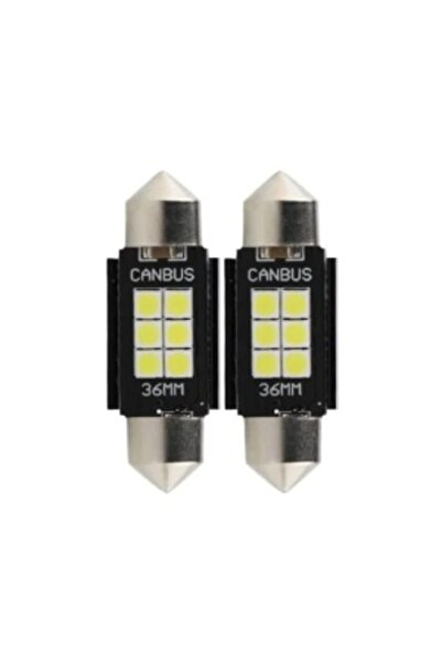 Aftermarket Set 2 Becuri LED Sofit C5W 6 SMD 36 MM