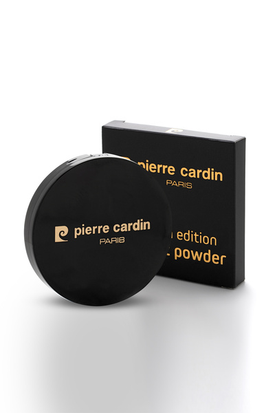 Pierre Cardin بودرة مضغوطة إصدار بورسلين - 988- إيبوني