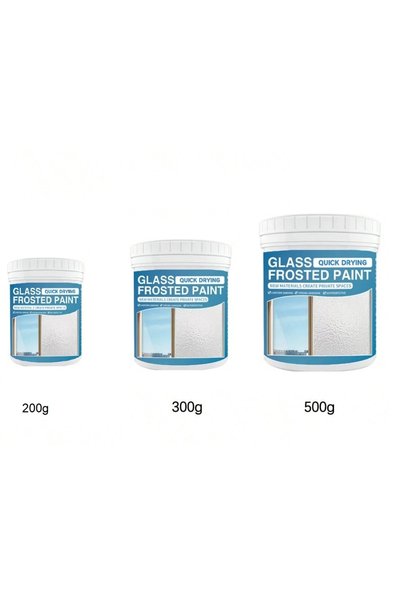 Generic طلاء زجاج مصنفرعازل للرؤية -دهان معتم شفاف لحماية الخصوصية للنوافذ والبواب (بديل الستائر)