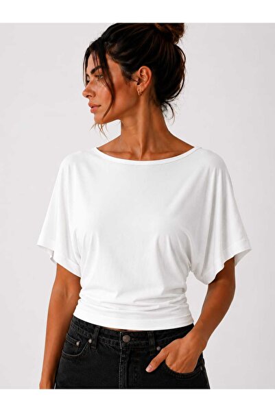 Benedetto Noul sezon, tricou elegant casual pentru femei, 100% viscoză, cu gâ...