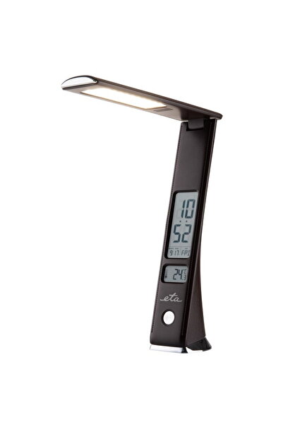 ETA LED desk lamp 0893 90000, 6 W, flexible arm, LCD time and date display, a...