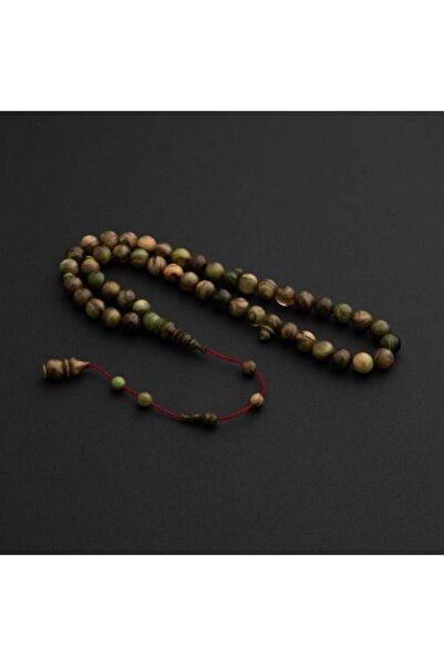 Razzah Ottoman Faturan Tasbih - Marble Green