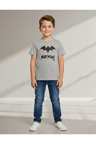 MQ T-Shirt for Boy's Round Neck with Print Batman (Batman)