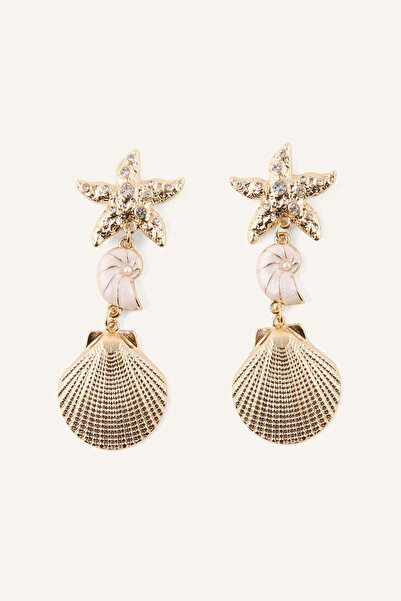 DeFacto Women's Sea Theme Earrings H7005Axns