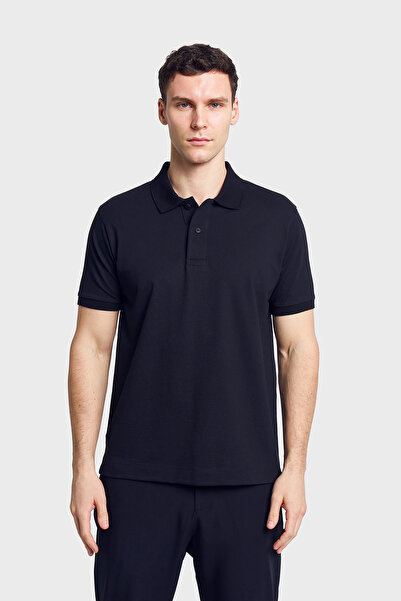 Lescon Tricou cu mânecă scurtă și guler polo pentru bărbați 26S-1234-26Y