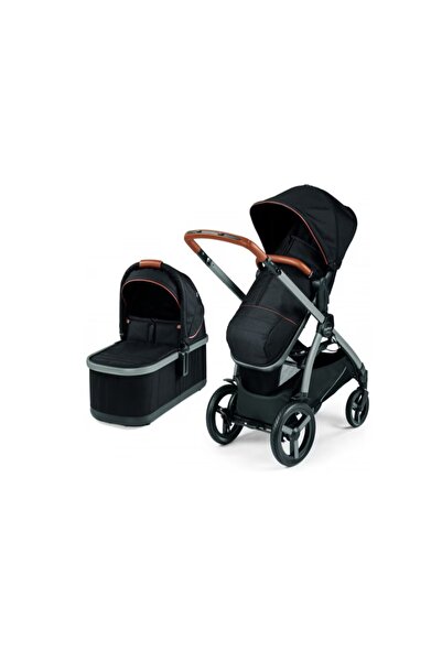 Peg Perego Carucior 2in1 Ypsi Polo, 0-22 kg, Ebony, Negru