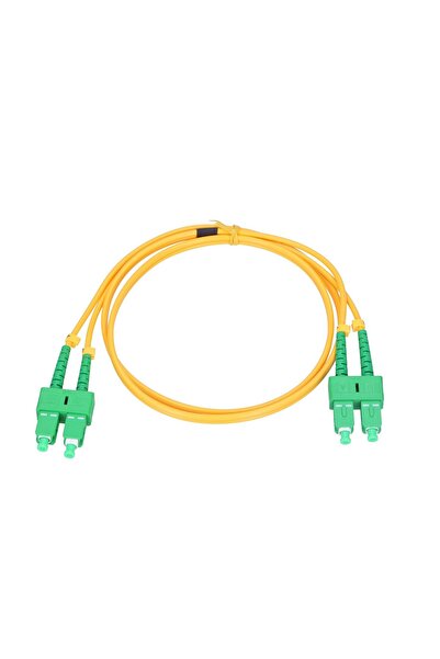 Extralink SC/APC-SC/APC |   Cablu patch |   Monomod, Duplex, G652D, 3mm, 3m