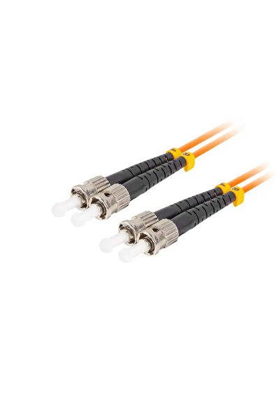 Lanberg Cablu patch optic ușor MM ST/UPC-ST/UPC DUPLEX 3.0MM OM2 50/125 LSZH ...