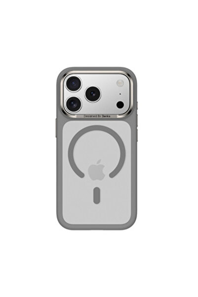 Benks Magnetic Mist Case Metal Frame (A069) for Iphone 17 Pro grey (Camera Co...