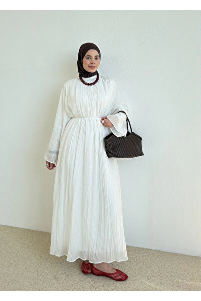 BONİTA 515 Crush Dress White