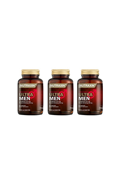 Nutraxin Ultra Men (L-Arjinin ve Bitki Ekstreleri İçeren) Takviye Edici Gıda ...