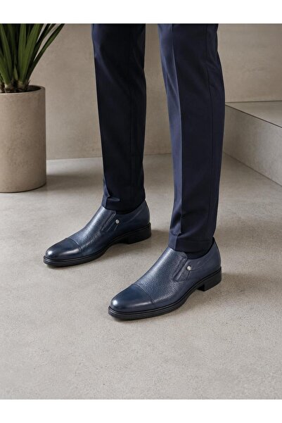 PATRICK CASSA Men's Genuine Leather Classic Casual Loafer Shoes