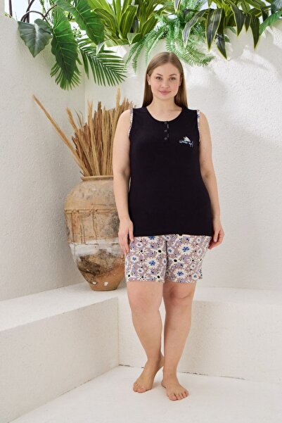 modalove Πιτζάμα Plus Size Σορτσάκι "Modalove" MARIGOLD