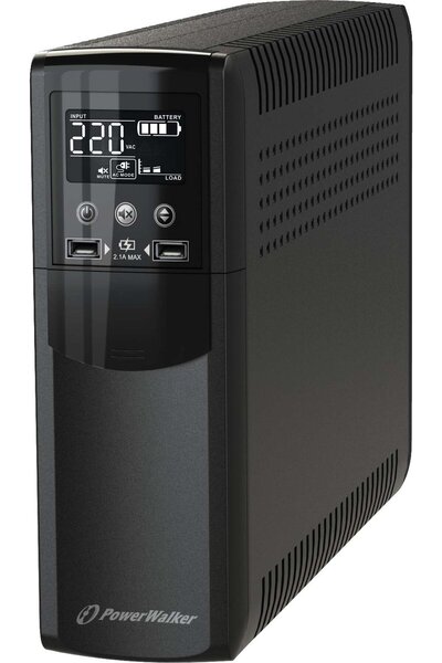 PowerWalker VI 600 CSW FR UPS 600VA/360W Interactiv de linie Undă sinusoidală...