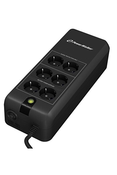 PowerWalker VFD 600 cu suport APFC complet pentru alimentare, 600VA/300W, Off...