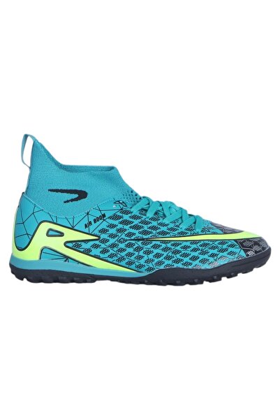 GÜLERSHOES Garantili Bilekli Krampon Çoraplı Çivisiz Erkek Futbol Halı Saha A...