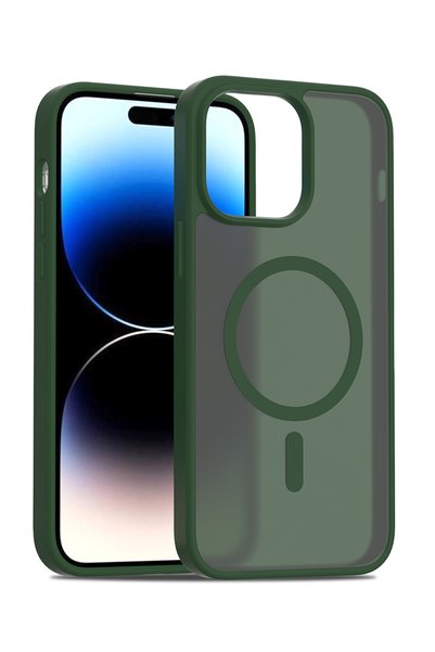 Joko Csmo-Tex iPhone 14 Pro Jota Magsafe Cover - (00434) Dark Green