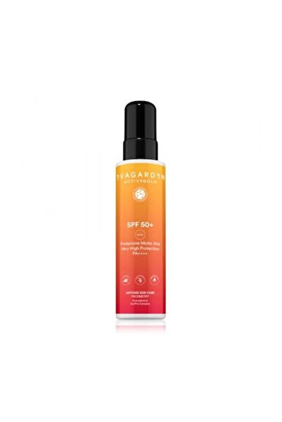 Evagardens Spray de protecție solară pentru față, corp și scalp SPF50+, Evaga...