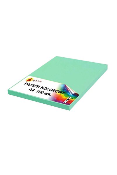Mazak Hârtie color A4 120g verde mentă 100 coli