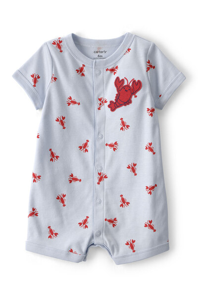 Carter's Baby Boy Short Jumpsuit 3 Months-24 Months Blue