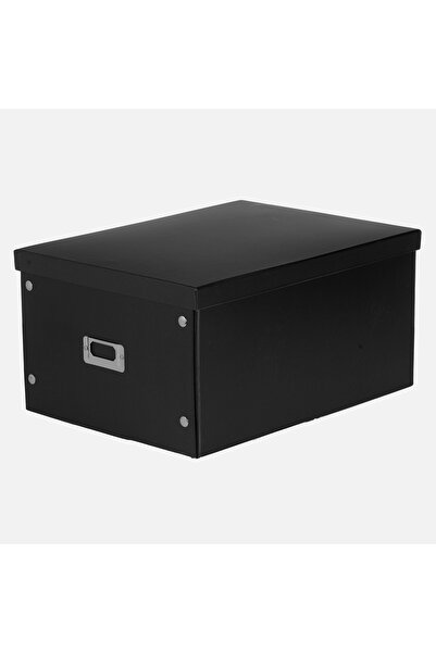 Zumzeria Black Paper Storage Box 40x30x20cm